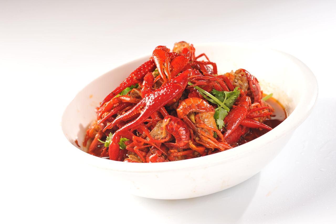 Spicy crayfish, featured dishes, spicy flavor — Optimisez vos Performances Sportives avec Cabergoline Effet