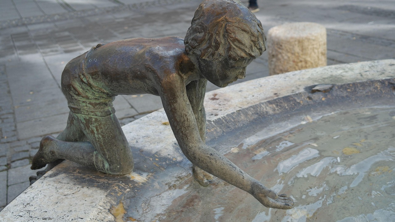 Fountain, manneken, stone — Test P 100: Hvordan Skal Det Indtages?
